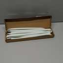 uxcell Insulation Braid Sleeve, 9.8Ft-12mm High TEMP Silicone Fiberglass Sleeve White