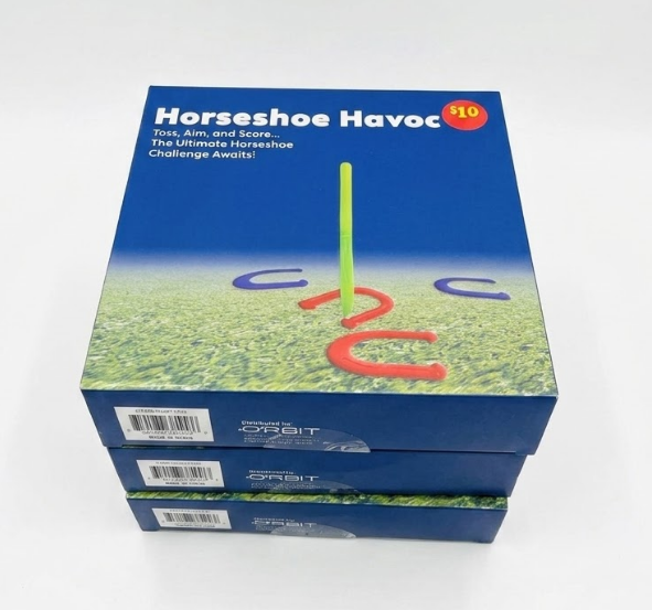 Plastic Horseshoe Game (Pack of 3)