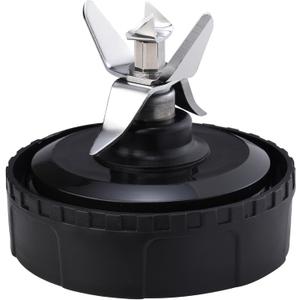 Blender Blade Fit for Ninja, Replacement Parts 6 Fin Male Blade with Rubber Gasket, Blender Accessories Compatible with Nutri Ninja Auto IQ BL620C BL660 BL740 BL780 QB3000, Only Fit 16oz Cups