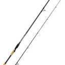 Jenseits Fishing Rods, Carbon Fiber Spinning & Casting Poles, Saltwater Resistant Guides, 7'-Portable 2-Piece & Telescopic Designs, Cork/EVA Grip for Bass Trout Inshore & Surf, 7'0"-Medium Heavy-XFast-2PC