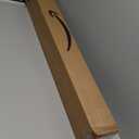 AOSKY Outdoor Roller Shades for Patio, Cordless Outdoor Blinds for Windows Porch, Roll Up Blinds Cloth for Pergola Balcony Backyard, 72" W x 72" H, Mocha