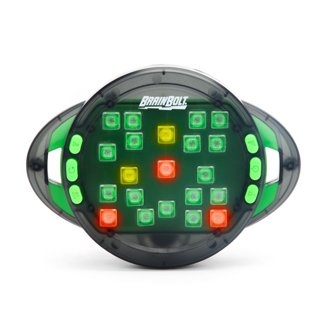 Educational Insights BrainBolt - Handheld Memory Game with Light and Sound, Electronic Brain Games, Single Player Brain Teasers for Kids Teens, & Adults, Gamer Gifts for Boys & Girls Ages 7+