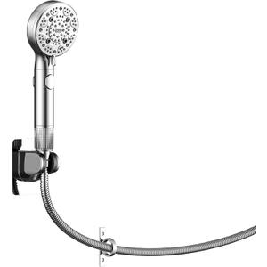 RV Shower Head with Hose High Pressure 9 Mode Shower head with on off switch, Filtered shower head, Shower Head for RV/Campers, Travel Trailer, Motorhome for Water Saving Chrome