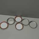 24-Pack 70 MM Regular Mouth Canning Jar Lids - Leak Proof & Airtight Seal Split-Type Metal Lids, Suitable for Ball & Kerr Jars, Food Grade Material