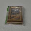 upsimples 4x6 Picture Frame with Real Glass, Ornate Vintage 4 x 6 Photo Frames for Wall Decor or Tabletop Display, Gold, 2 Pack