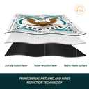 XINTONG American Mahjong Mat, 32x32 Inches,3mm Thickness