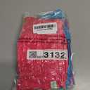 wegreeco Washable Reusable Premium Female Dog Diapers, Medium Large Small Dog Doggie Puppy & Doggy Diapers Female,Period Panties in Heat (Pack of 3, Large) (Large (15"-17" Waist), Bright Color)