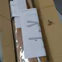 ZVL 60 Inch Ceiling Fans with Lights and Remote Control, Solid Wood Blades, 6 Speed Reversible DC Motor, Dimmable, Timer, Indoor Outdoor Ceiling Fan for Bedroom Living Room Patios (Black/Walnut 3 Blades)