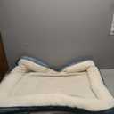 Bedsure XL Orthopedic Dog Bed for Extra Large Dogs - Washable XLarge Dog Cat Bed Waterproof, Comfort Dogs Couch Sofa with Washable Removable Cover, Pet Bed with Nonskid Bottom, Dune Haze Blue, 42"