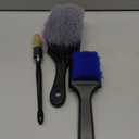 Tire Brushes for Cleaning Tires, Car Wheel Brushes for Cleaning Wheels, Rim Cleaner Brush for Car Detailing, Premium Wheel Cleaner Brush Kit Safe for Cars, Trucks, SUVs, RVs, Motorcycles