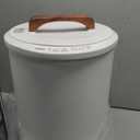 SAMEAT Heated Towel Warmers for Bathroom - Large Towel Warmer Bucket, Wood Handle, Auto Shut Off, Fits Up to Two 40"X70" Oversized Towels, Best Ideals