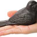 ZOOFOX 3 Pack Cast Iron Door Stopper, Decorative Door Stop, Heavy Duty Rustic Bird Door Stop Wedge for Carpet, Tile, Concrete or Wooden Floor