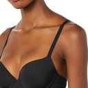 Amazon Essentials Womens Demi Cup Cotton Bra (38DD, Dark Taupe)