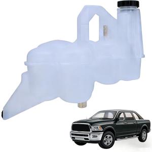 603-839 Pressurized Coolant Reservoir with Cap Fits for 2013-2018 for Ram 2500 3500 4500 5500 L6 6.7L Replaces 68166475AD, 68166475AB, 68166475AC