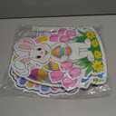 8 Pcs Easter Yard Decorations Outdoor,Easter Egg Decorations for Outside,Bunny Yard Sign with Stakes,Easters Party decor,Outdoor lawn decor Egg and bunny