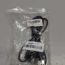 2 Pack AC Universal Power Cord,2ft Power Cable 2 Prong for Camera Battery Chargers,TV, Monitor, Projector, Printer,tv Power Cable Replacement,2 Slot Power Cord,Computer Charger Cable,18 AWG