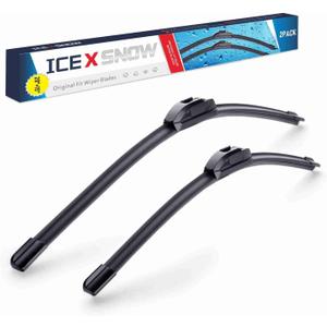 28"+15" Windshield Wiper Blades Replacement for Nissan Sentra 2019 2018 2017 2016 2015 2014 2013+More Cars (Pack of 2) Front Wiper blades,J/U Hook Adapter