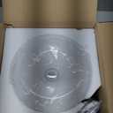 Creative Design White Donut Lamp, Plug-in Wall Sconce or Table Lamp Dual Use Atmosphere Lamp, Modern Infinitely Dimmable White Wall Lamp Desk Light for Corridor, Bedside or Warm Decoration