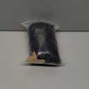 Rugelyss Long Wavy Wigs 28 Inches Natural Black Synthetic Kinky Curly Hair Wig for Women