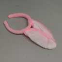 CCINEE 12pcs Easter Bunny Ears Headbands, Plush Rabbit Ear Hairbands for Kid's Easter Treat Gifts Birthday Holiday Costume Party Favors