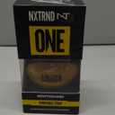 Nxtrnd One Football Mouth Guard, Strap Included, Fits Adult & Youth (Gold)