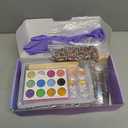 HeyClear Epoxy Resin Picture Frame Silicone Mold Kit -34 oz Super Clear and Hard Resina Complete Craft Accessories and Supplies Set for Casting Art, DIY Photo Gifts