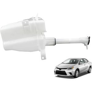munirater Windshield Washer Fluid Reservoir Tank with Integrated Washer Motor and Connecting Hoses Replacement for Corolla 2014-2019 Replacement for 85315-02520