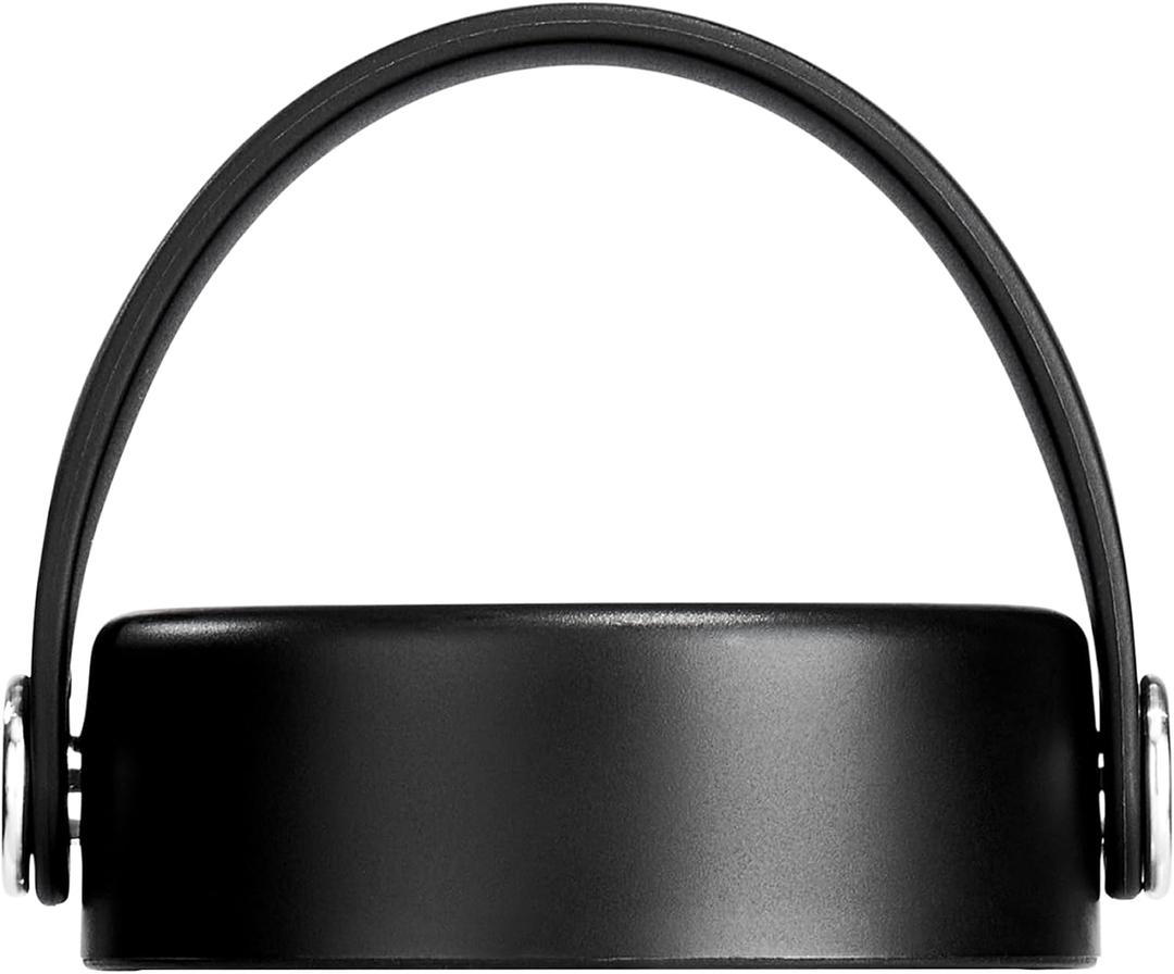 Wide Stainless Steel Cap (Black)