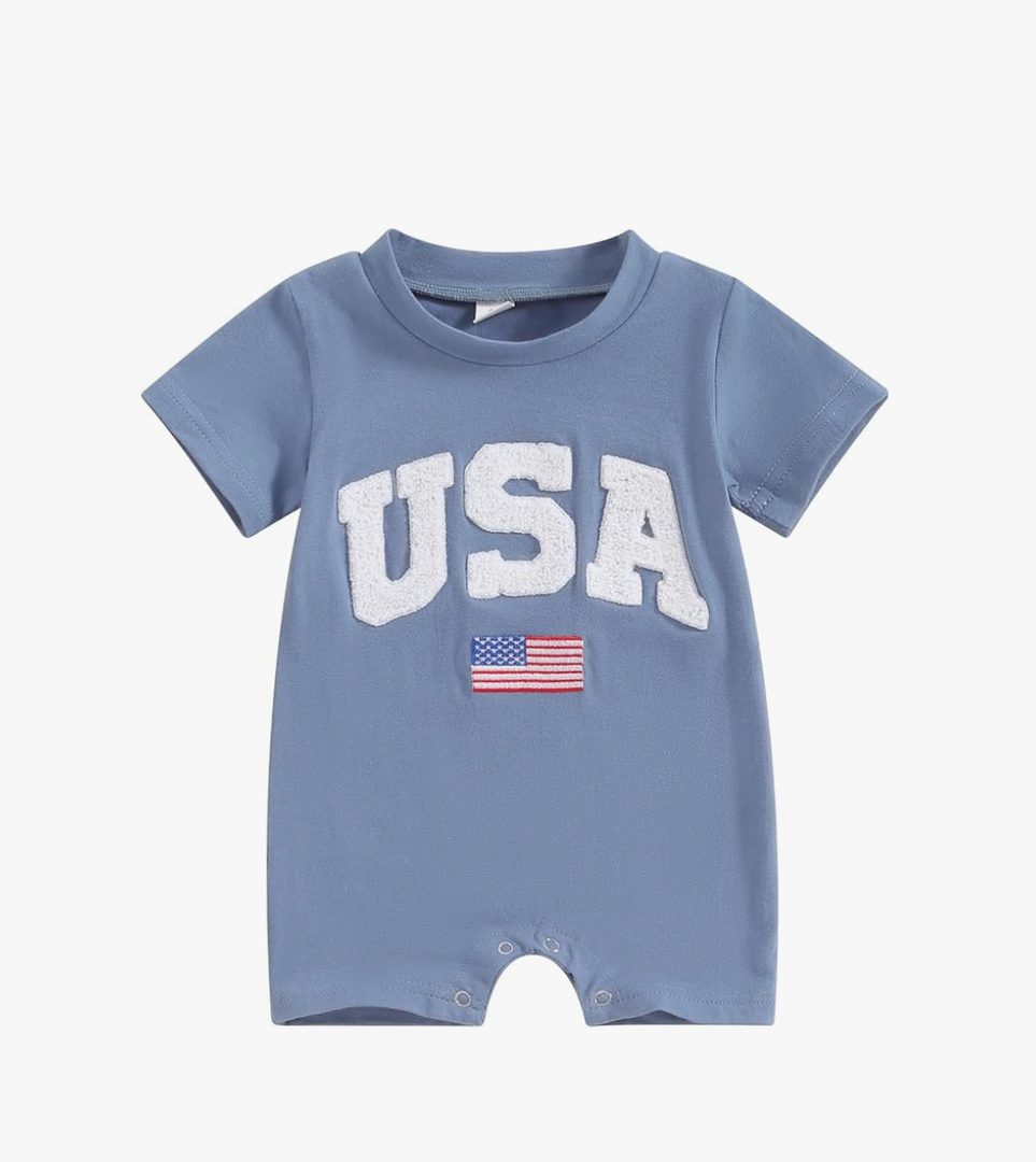 FYBITBO Infant Baby Boy Girl Clothing Santa Long Sleeve Jumpsuit Romper Newborn First Christmas Outfit One Piece Clothes, 3-6M
