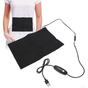 Cloth Heating Pad, Electric USB Charging Waist Belly Warming Mat Heater Heat Pads Adjustable Temperature Lightweight Clothes Heating Pad Shoulder and Back Pain Stress Relief