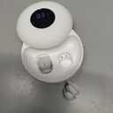 sunvito Sleep Earbuds Bluetooth 6.0, Mini Invisible Silicone Sleep Earbuds for Side Sleepers, Noise Blocking Sleeping Headphones, Hidden Earbuds with LED Display for Small Ears, Sleep & Relax (White)