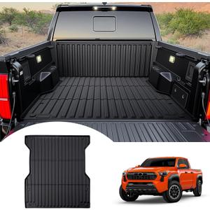 Truck Bed Mat for 2024 2025 2026 Toyota Tacoma 5FT Bed Liner All Weather Protection Bed Cargo Mat Pickup Car Accessories(for 24-26 Tacoma 5FT)