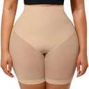 SKKULPT Low Back Shapewear Shorts – Tummy Control, Waist Cincher, Butt Lift, Seamless & Lightweight – For Low-Cut Dresses. M