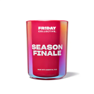 Friday Collective Season Finale Candle, Floral Scented, Made with Essential Oils, 3 Wicks, 8.0 oz