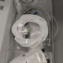 LUXE Bidet NEO 320 - Warm Water, Dual Nozzle, Self-Cleaning, Non-Electric Bidet Attachment for Toilet Seat, Adjustable Water Pressure, Rear & Feminine Wash (White)