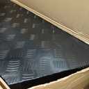 VEVOR Trailer Tongue Box, Aluminum Alloy Diamond Plate Tongue Box Tool Chest, Heavy Duty Tuck bed Toolbox Storage with Lock and Keys, Utility Trailer Tongue Box for Pickup, RV, Trailer, 39"x16.5"x12"