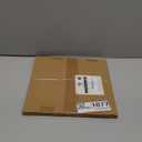 Beda Home Linen Textured Curtain Panels for Kitchen Living Room; Light Filtering Rustic Short Panels for Small Windows Bedroom/Bathroom/Basement Privacy Added Rod Pocket Design (Taupe, 36x36-1PCs)