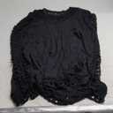 Adisputent Womens Swimsuits Cover Ups Crochet Chiffon Beach Cover Bathing Suit Bikini Wear Coverups Dress (XX-Large, Black)