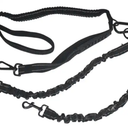 Hands-Free Running Dog Lead 3-in-1, Multifunctional Adjustable Bungee Absorbent Dog Leash for Hiking, Running, Walking