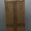 7-Tier Corner Bookshelf 73.6 Inches Tall Corner Bookcase Industrial Wood and Metal L Shaped Bookshelf Large Storage Display Rack for Living Room, Home Office, Rustic Brown