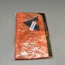 JOYIN 6 Pcs Halloween Leaf Bags, Pumpkin Leaf Lawn Bags for Yard Fall Outdoor Decorations, Plastic Resuable Jack o' Lantern Trash Bag for Halloween Decor Party Favors, Party Supplies