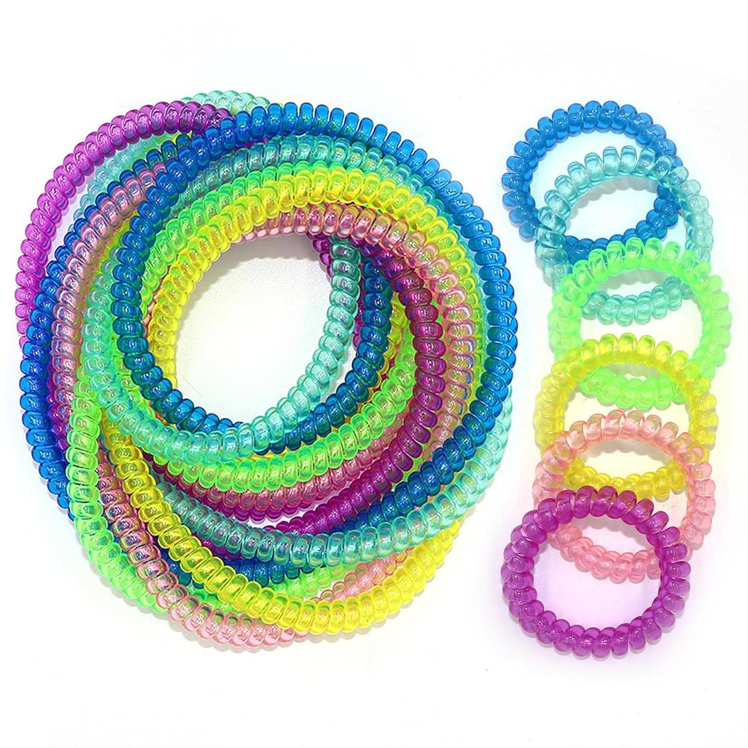 Chew Necklaces for Sensory Kids 12 Pack, Chewy Necklace Stretchy Coil Bracelet Sensory Toys for Kids with Autism Anxiety ADHD, Oral Sensory Chew Toys for Boys Girls Fidgeting Biting