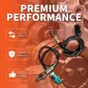 labwork 4PS Oxygen O2 Sensor Upstream and Downstream Ford F150 5.4L 2009-2010 Replacement for Lincoln Navigator 5.4L 2009-2011 8F9Z9F472C 8F9Z9F472D