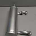 Low Mount Horizontal Muffler 49070-0878 Compatible with Kawasaki FS FR FX Series 651V 691V 730V 726cc Engine Models