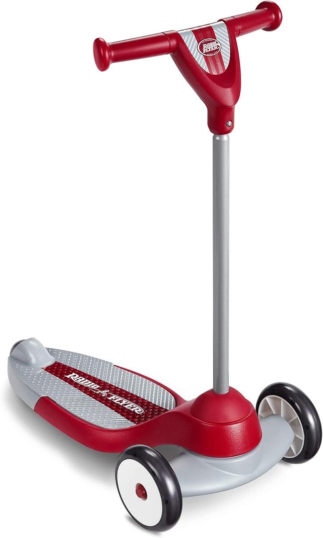 Radio Flyer My 1st Scooter, Kids and Toddler 3 Wheel Scooter, Red Kick Scooter, for Ages 2-5 Years 