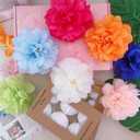24 Pcs Floating Candles for Centerpieces and Floating Flowers Vase Fillers for Centerpieces Rose Red Artificial Flowers for Wedding Table Party Home Decoration