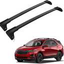 220Lbs Roof Rack Crossbars for 2018-2024 Chevy Equinox GMC Terrain with Anti-Theft Lock, Heavy Duty Aluminum Anti-Corrosion Cross Bar Fit Luggage Luggage Kayaks Bicycles Snowboard