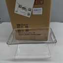 12 Pack Middle Organizers and Storage, Pantry Organization and Storage Bins, Cabinet Organizer, Clear Plastic Storage Containers with HandleAcrylic Storage Bins for Cabinet, Fridge