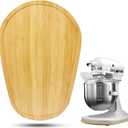 Bamboo Mixer Slider Compatible with Kitchen aid Bowl Lift 5-8 Qt Stand Mixer - Kitchen Countertop Storage Mover Sliding Caddy for Kitchen Aid 5-8 Qt Mixer