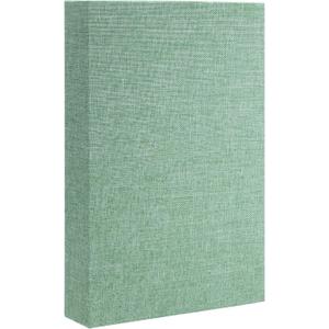 uxcell Decorative Books, 9.8 x 7.3 Linen Fake Books for Decoration Faux Decor Book for Modern Aesthetic Home Office Coffee Table Shelf Desktop Display, Green